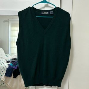 Saddles cashmere vest